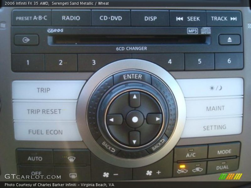 Serengeti Sand Metallic / Wheat 2006 Infiniti FX 35 AWD