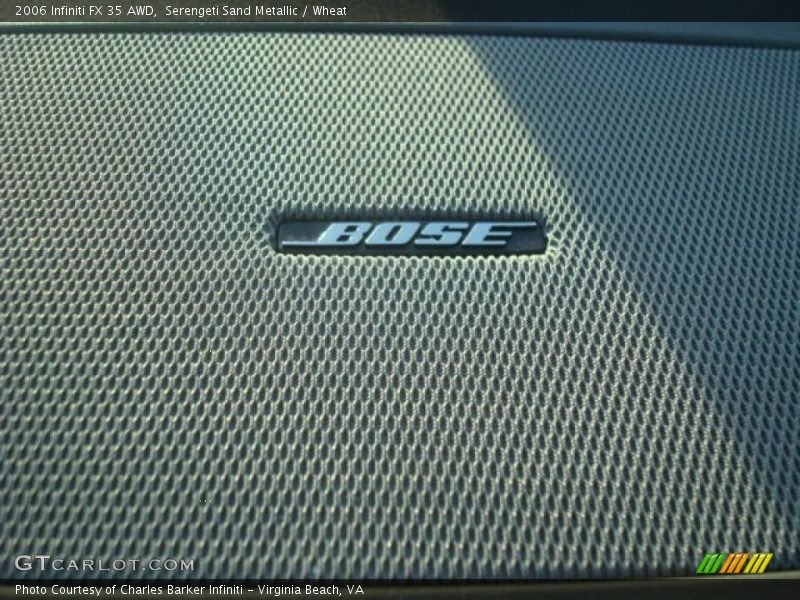Serengeti Sand Metallic / Wheat 2006 Infiniti FX 35 AWD