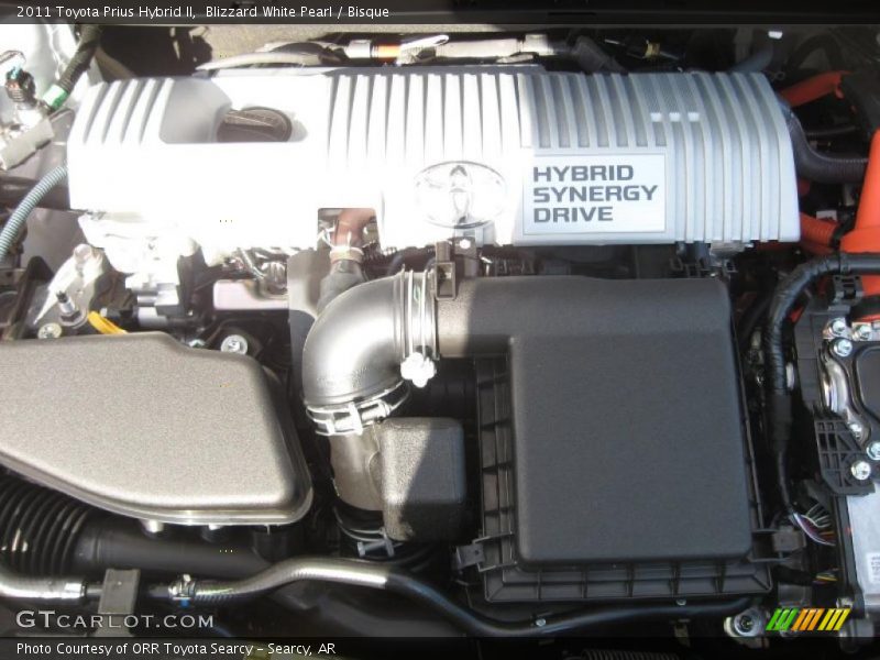 Blizzard White Pearl / Bisque 2011 Toyota Prius Hybrid II