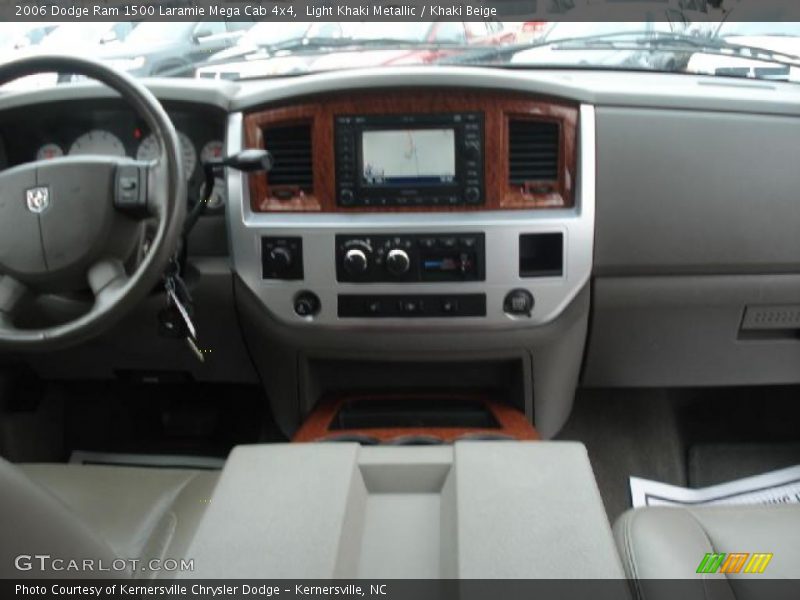 Light Khaki Metallic / Khaki Beige 2006 Dodge Ram 1500 Laramie Mega Cab 4x4