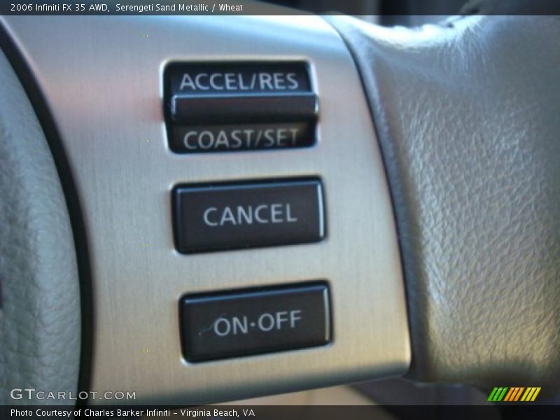 Serengeti Sand Metallic / Wheat 2006 Infiniti FX 35 AWD