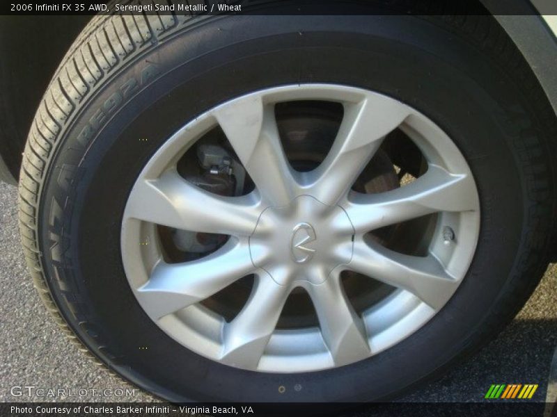 Serengeti Sand Metallic / Wheat 2006 Infiniti FX 35 AWD