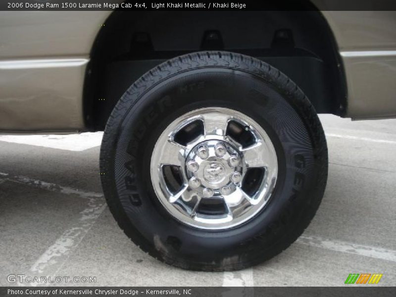 Light Khaki Metallic / Khaki Beige 2006 Dodge Ram 1500 Laramie Mega Cab 4x4