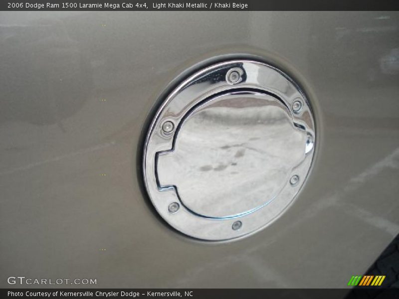 Light Khaki Metallic / Khaki Beige 2006 Dodge Ram 1500 Laramie Mega Cab 4x4