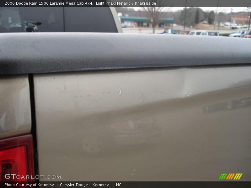Light Khaki Metallic / Khaki Beige 2006 Dodge Ram 1500 Laramie Mega Cab 4x4