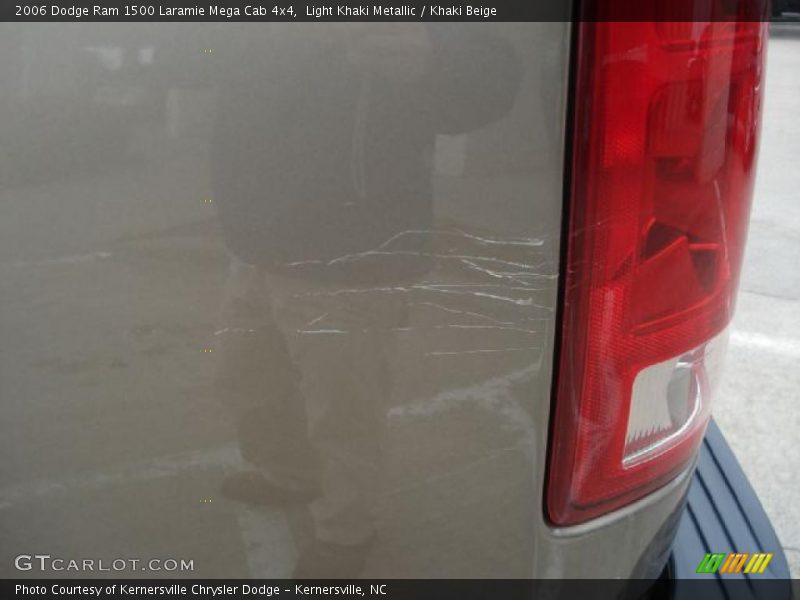 Light Khaki Metallic / Khaki Beige 2006 Dodge Ram 1500 Laramie Mega Cab 4x4