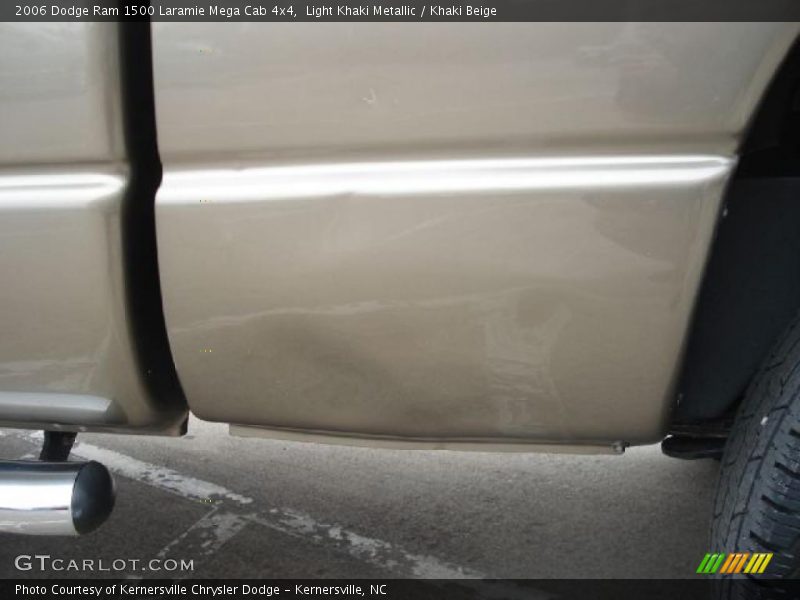 Light Khaki Metallic / Khaki Beige 2006 Dodge Ram 1500 Laramie Mega Cab 4x4
