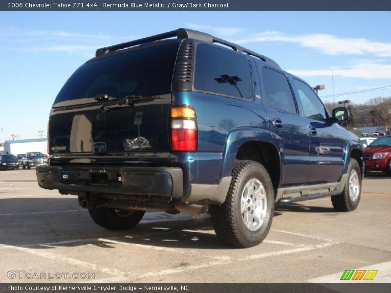 Bermuda Blue Metallic / Gray/Dark Charcoal 2006 Chevrolet Tahoe Z71 4x4