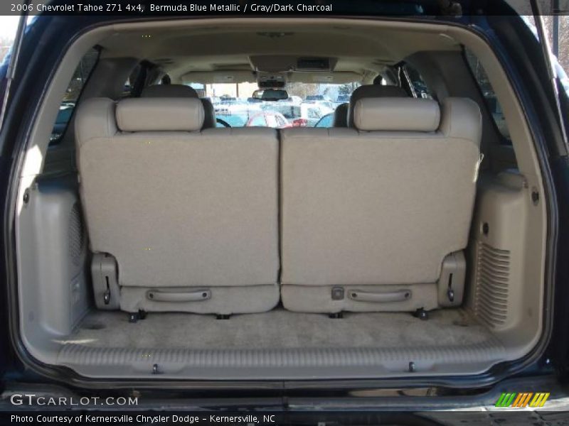 Bermuda Blue Metallic / Gray/Dark Charcoal 2006 Chevrolet Tahoe Z71 4x4