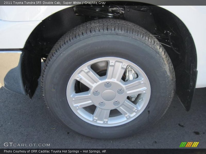 Super White / Graphite Gray 2011 Toyota Tundra SR5 Double Cab