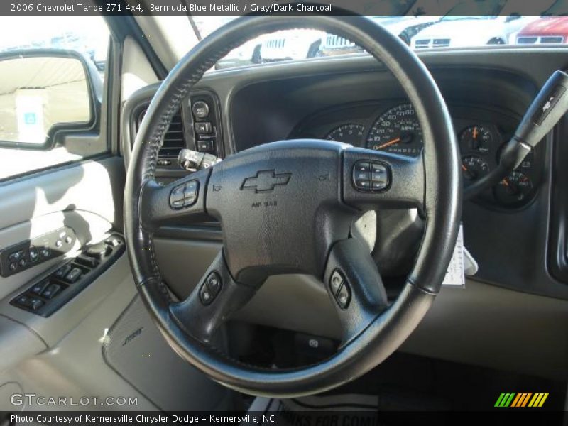Bermuda Blue Metallic / Gray/Dark Charcoal 2006 Chevrolet Tahoe Z71 4x4