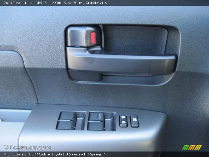 Super White / Graphite Gray 2011 Toyota Tundra SR5 Double Cab