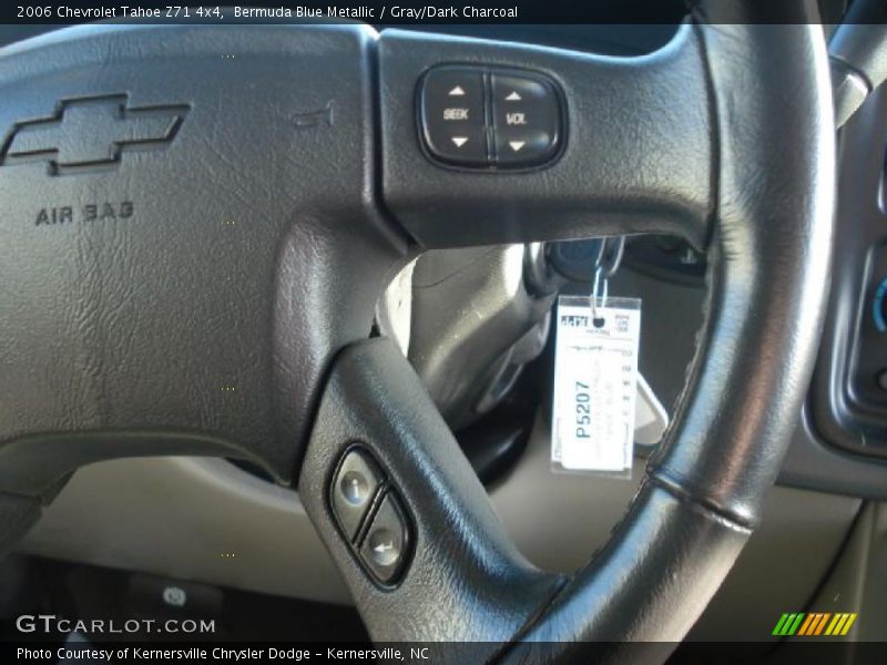 Bermuda Blue Metallic / Gray/Dark Charcoal 2006 Chevrolet Tahoe Z71 4x4