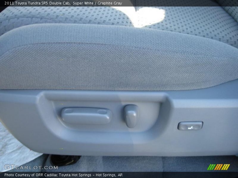 Super White / Graphite Gray 2011 Toyota Tundra SR5 Double Cab