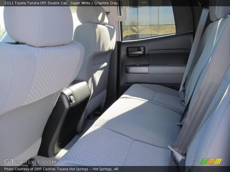 Super White / Graphite Gray 2011 Toyota Tundra SR5 Double Cab