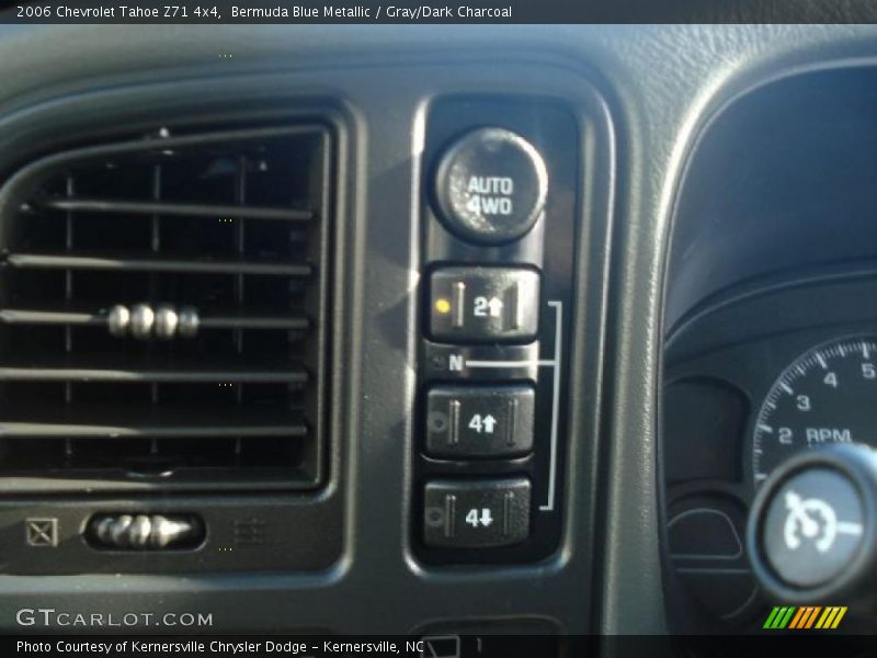 Bermuda Blue Metallic / Gray/Dark Charcoal 2006 Chevrolet Tahoe Z71 4x4