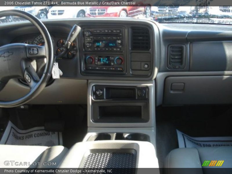 Bermuda Blue Metallic / Gray/Dark Charcoal 2006 Chevrolet Tahoe Z71 4x4