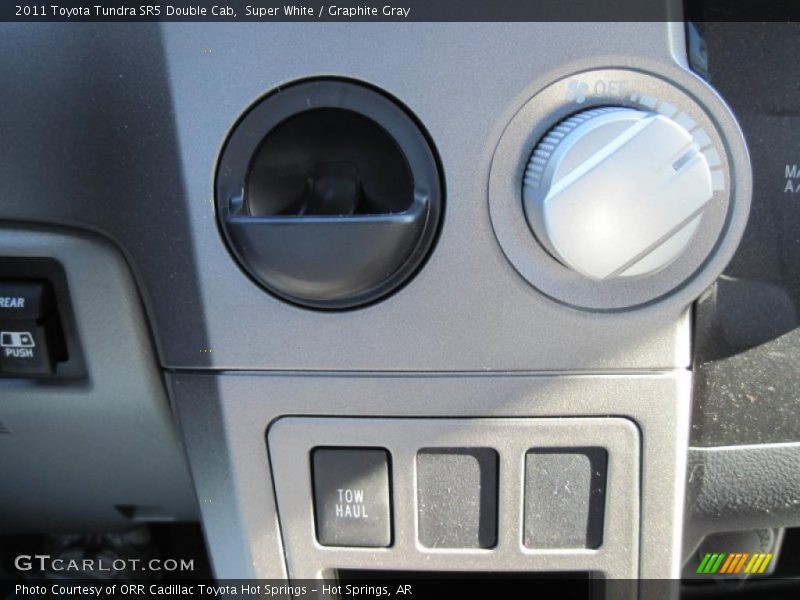 Super White / Graphite Gray 2011 Toyota Tundra SR5 Double Cab