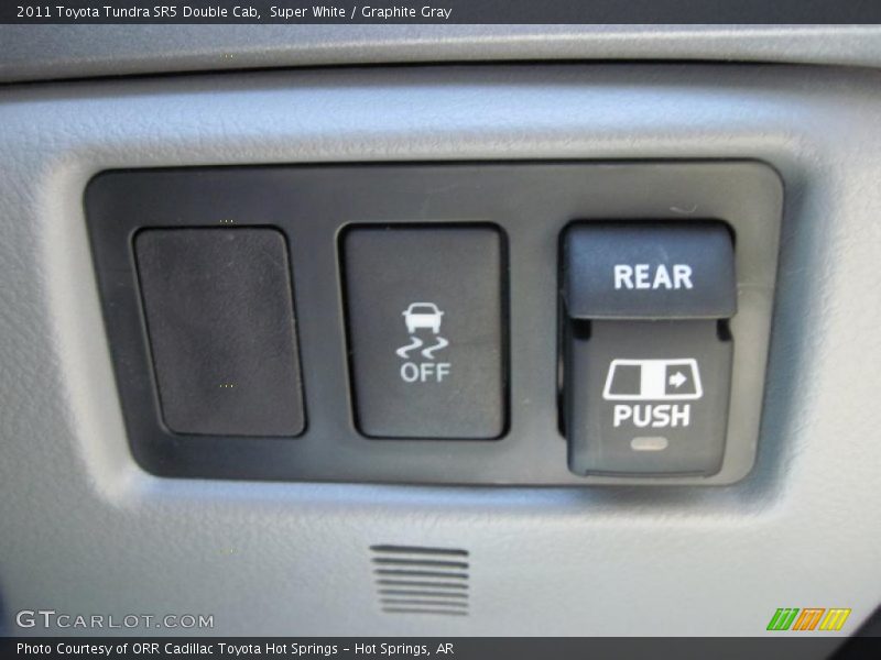 Super White / Graphite Gray 2011 Toyota Tundra SR5 Double Cab