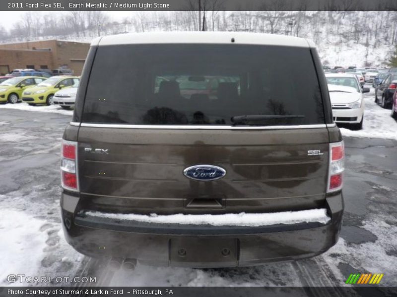 Earth Metallic / Medium Light Stone 2011 Ford Flex SEL