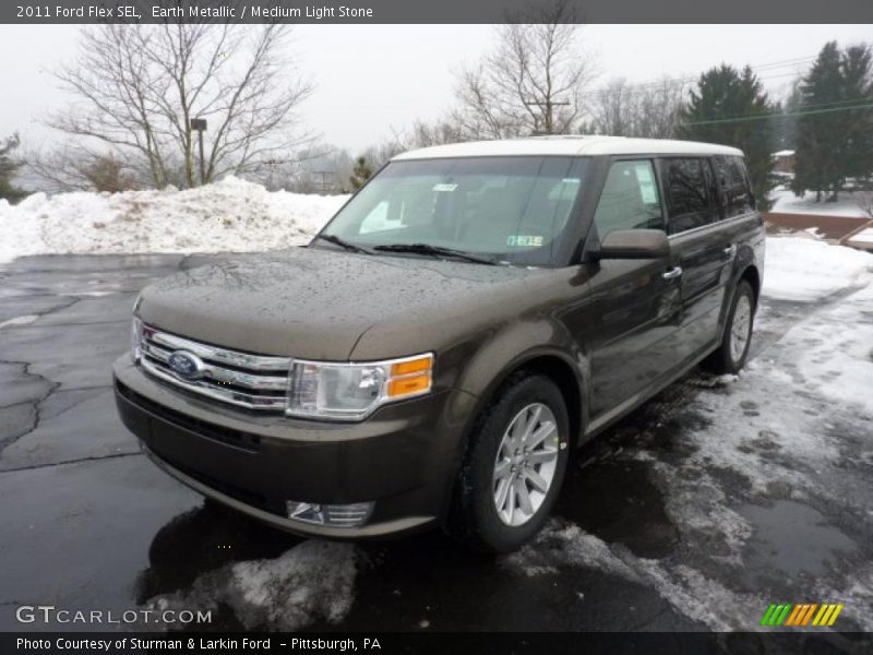 Earth Metallic / Medium Light Stone 2011 Ford Flex SEL