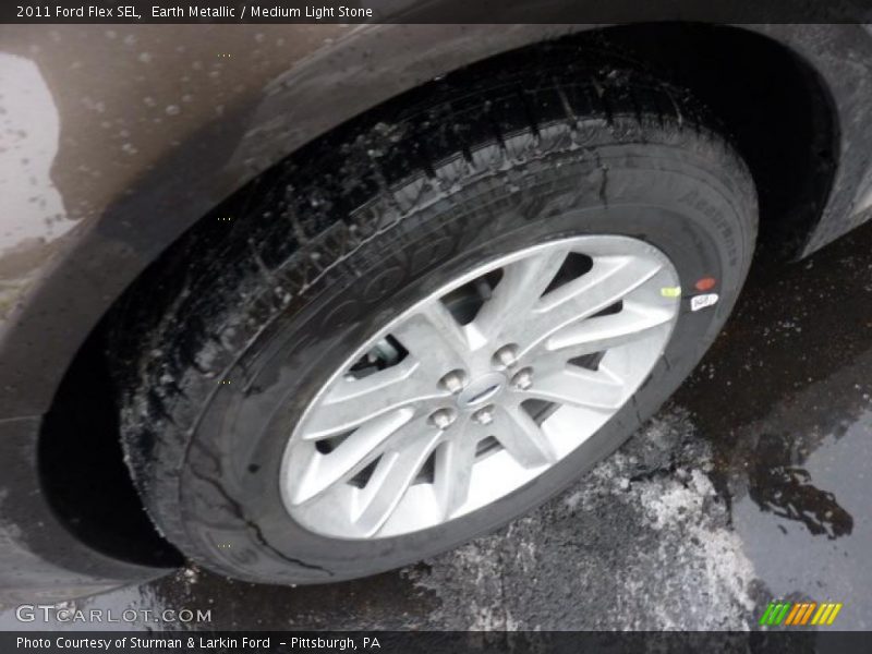 Earth Metallic / Medium Light Stone 2011 Ford Flex SEL