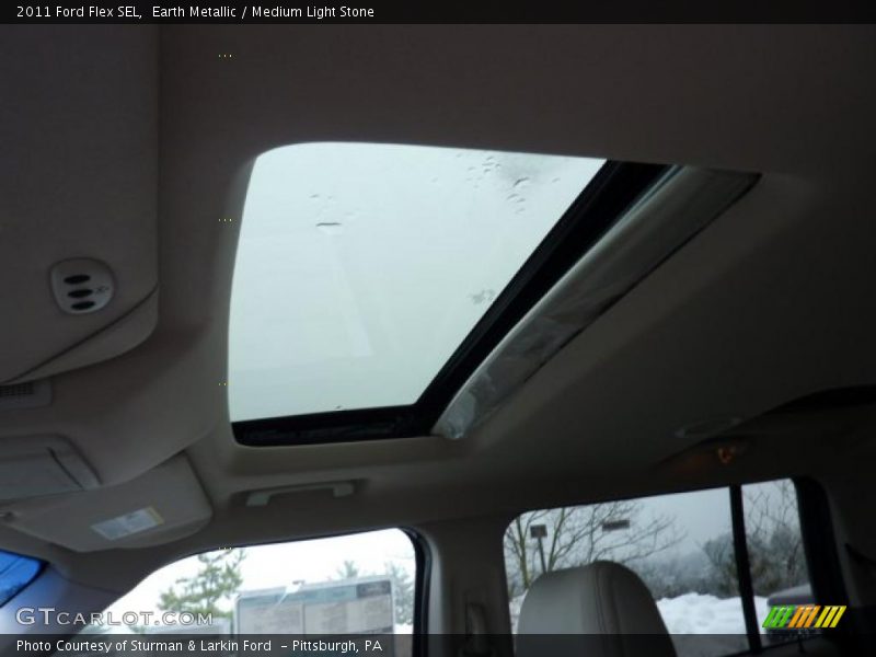 Earth Metallic / Medium Light Stone 2011 Ford Flex SEL