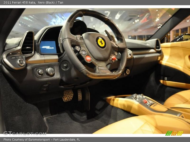 Dashboard of 2011 458 Italia