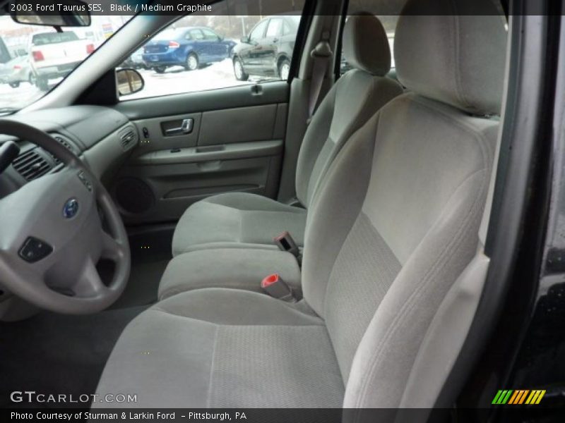 Black / Medium Graphite 2003 Ford Taurus SES