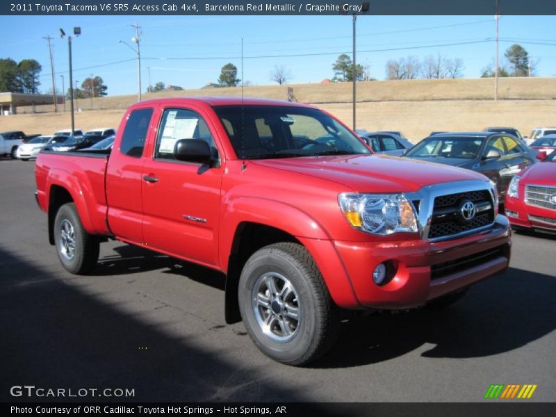 Front 3/4 View of 2011 Tacoma V6 SR5 Access Cab 4x4