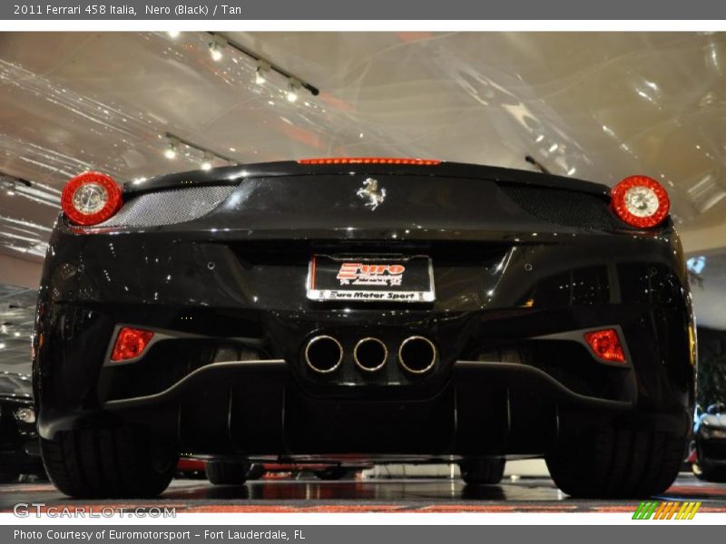 Nero (Black) / Tan 2011 Ferrari 458 Italia