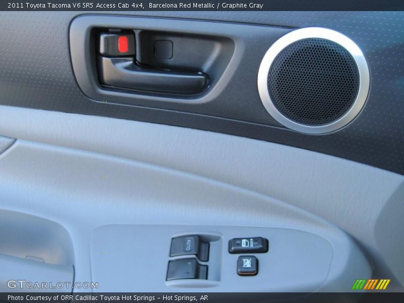 Barcelona Red Metallic / Graphite Gray 2011 Toyota Tacoma V6 SR5 Access Cab 4x4
