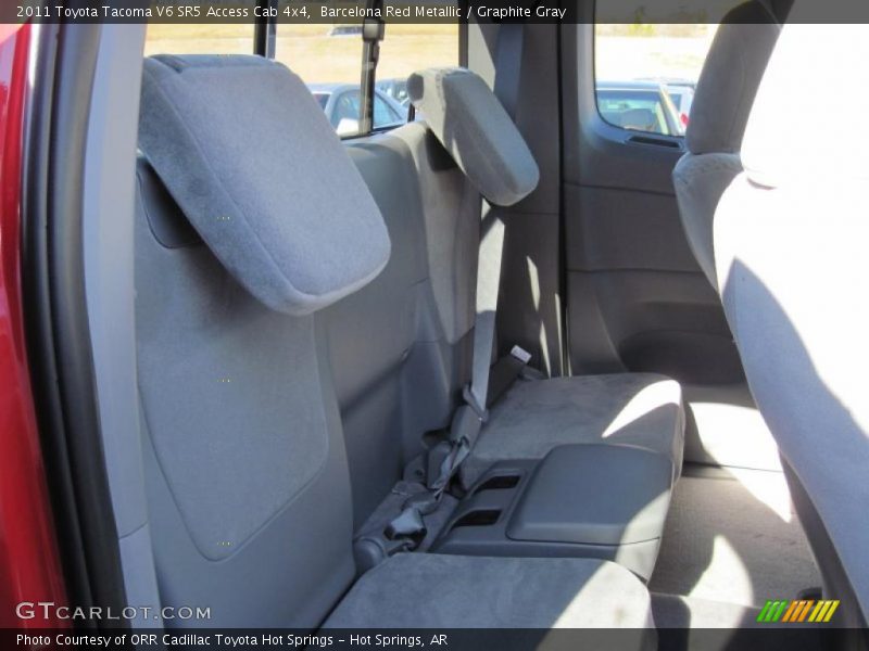  2011 Tacoma V6 SR5 Access Cab 4x4 Graphite Gray Interior