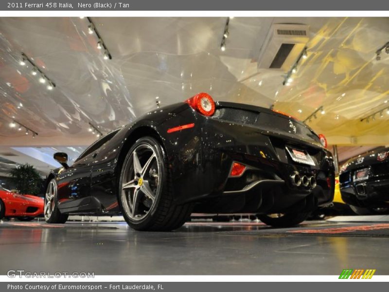 Nero (Black) / Tan 2011 Ferrari 458 Italia