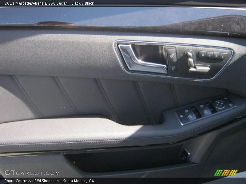 Black / Black 2011 Mercedes-Benz E 350 Sedan