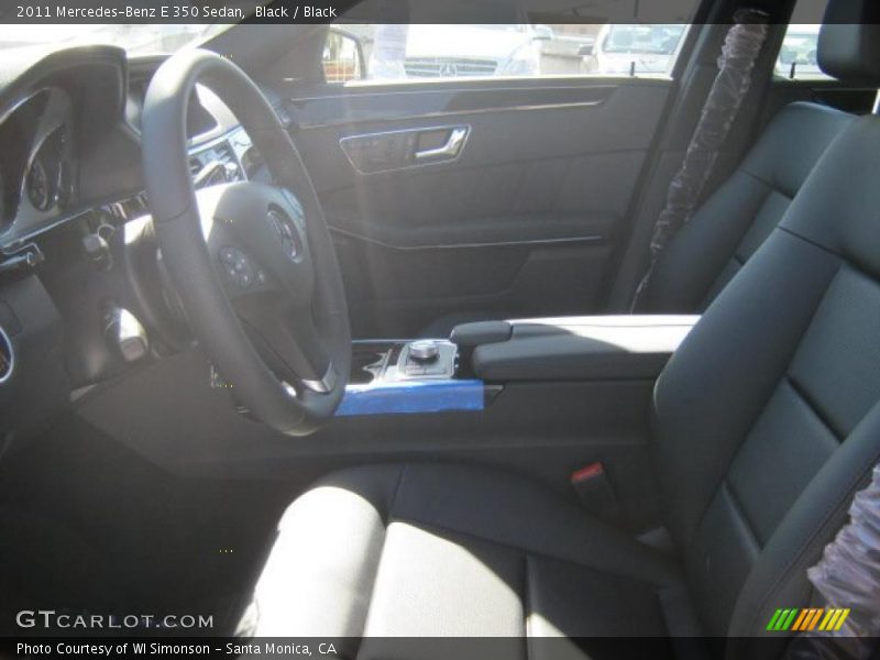 Black / Black 2011 Mercedes-Benz E 350 Sedan