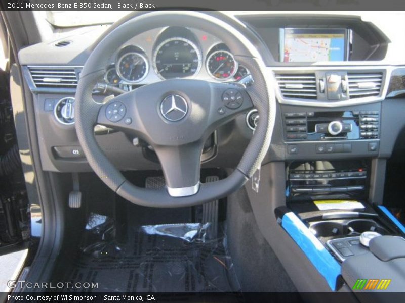 Black / Black 2011 Mercedes-Benz E 350 Sedan