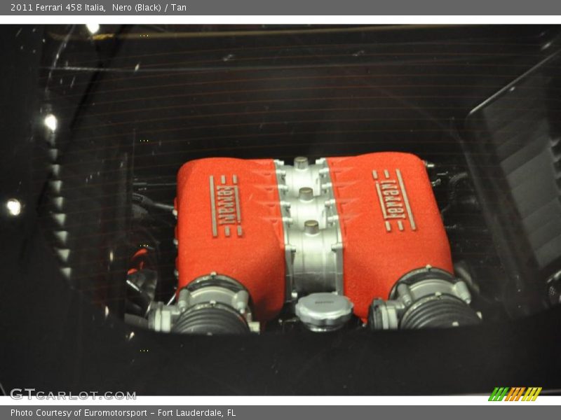  2011 458 Italia Engine - 4.5 Liter GDI DOHC 32-Valve VVT V8