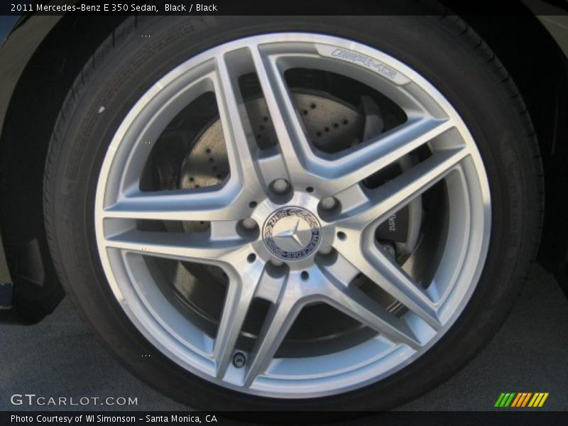 Black / Black 2011 Mercedes-Benz E 350 Sedan
