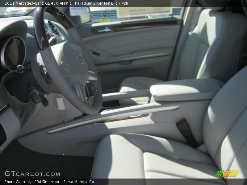 Palladium Silver Metallic / Ash 2011 Mercedes-Benz GL 450 4Matic