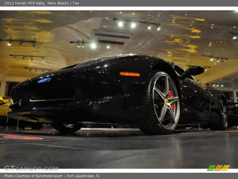 Nero (Black) / Tan 2011 Ferrari 458 Italia