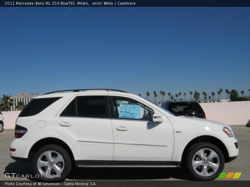  2011 ML 350 BlueTEC 4Matic Arctic White