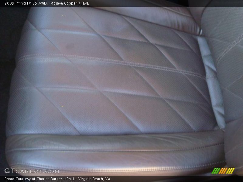 Mojave Copper / Java 2009 Infiniti FX 35 AWD