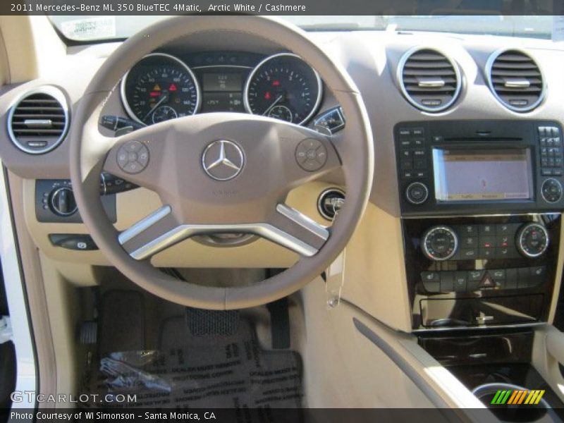 Dashboard of 2011 ML 350 BlueTEC 4Matic
