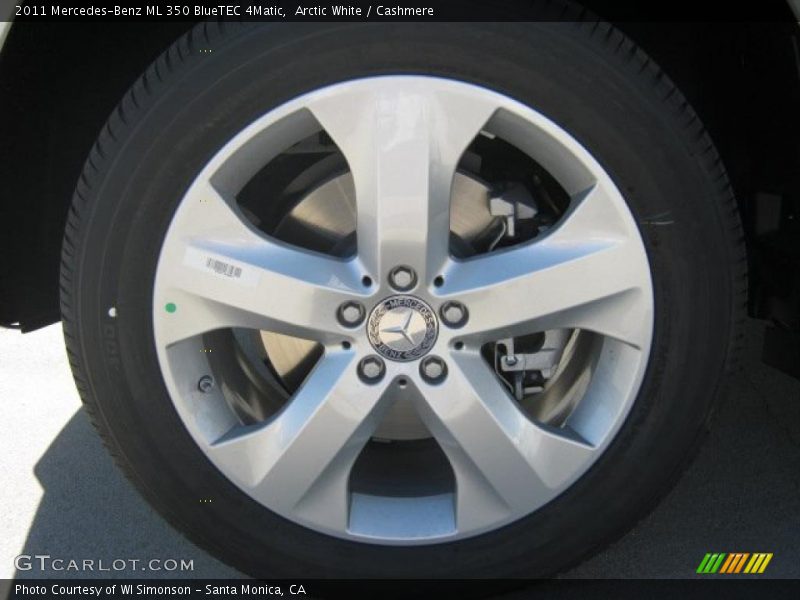  2011 ML 350 BlueTEC 4Matic Wheel