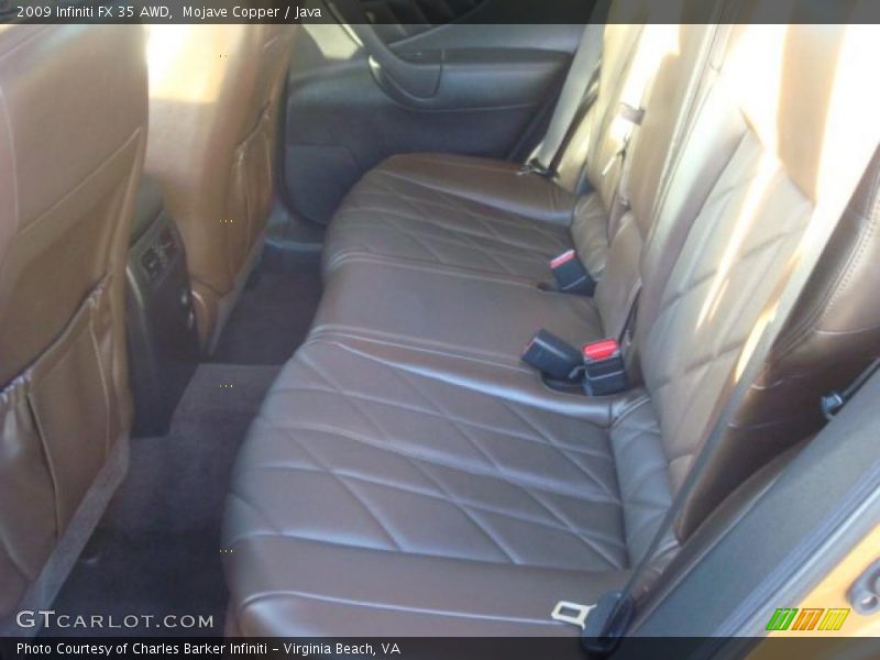 Mojave Copper / Java 2009 Infiniti FX 35 AWD