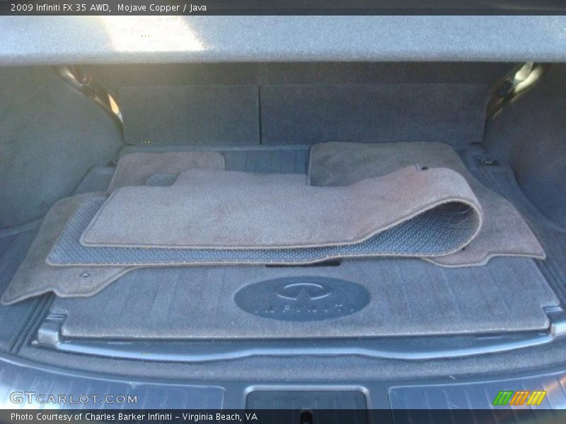 Mojave Copper / Java 2009 Infiniti FX 35 AWD
