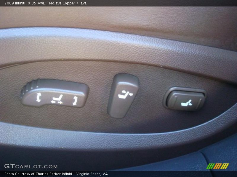 Mojave Copper / Java 2009 Infiniti FX 35 AWD