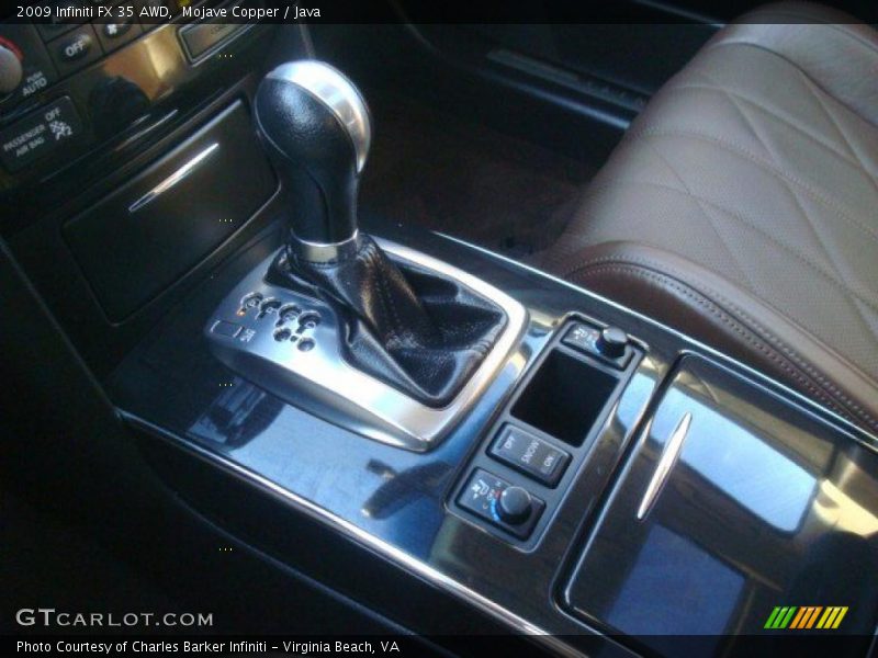 Mojave Copper / Java 2009 Infiniti FX 35 AWD