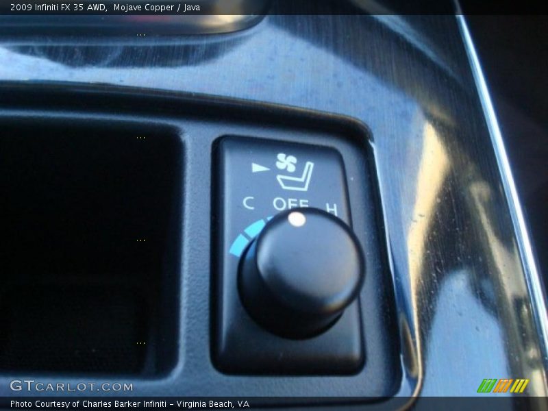 Mojave Copper / Java 2009 Infiniti FX 35 AWD